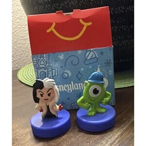 Disneyland 70th Ann. McDonald’s Happy Meal 2025 #23 - Mike Wazowski + Cruella